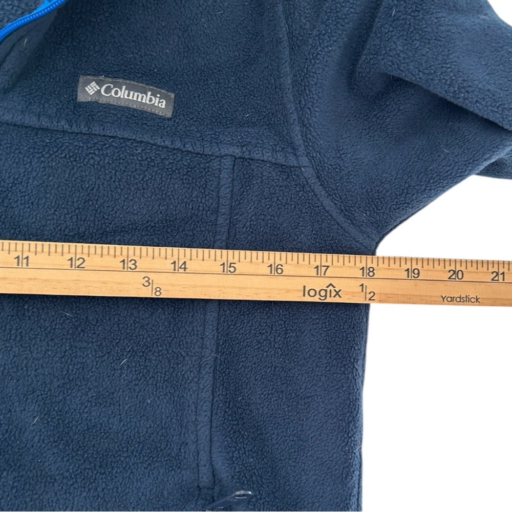 Columbia Boy’s Navy Zip Up Fleece Jacket
Sz L(14/16) - Picture 3 of 6